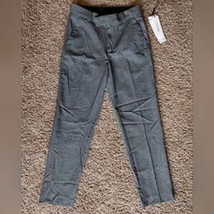 Calvin Klein Youth Charcoal Dress Pants NWT